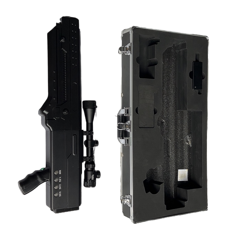  弥勒手持便携式枪型低空防御反制四通道A型