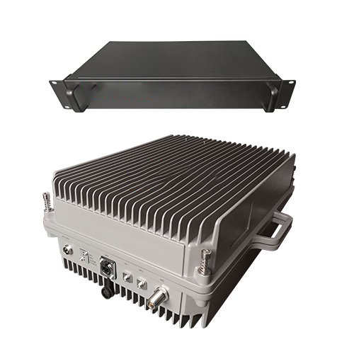  弥勒TETRA800数字警用集群数字光纤直放站远近端机